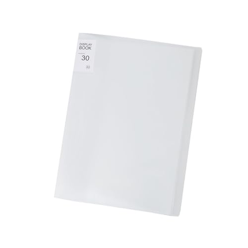 Amazon.co.jp: Mikankawa クリアファイル a3ファイル 30ページ 縦入れ